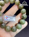 Vòng Tay Đá Thạch Anh Tóc Xanh Đường Kính Hạt 15 (mm) 77gr