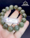 Vòng Tay Đá Thạch Anh Tóc Xanh Đường Kính Hạt 15 (mm) 77gr