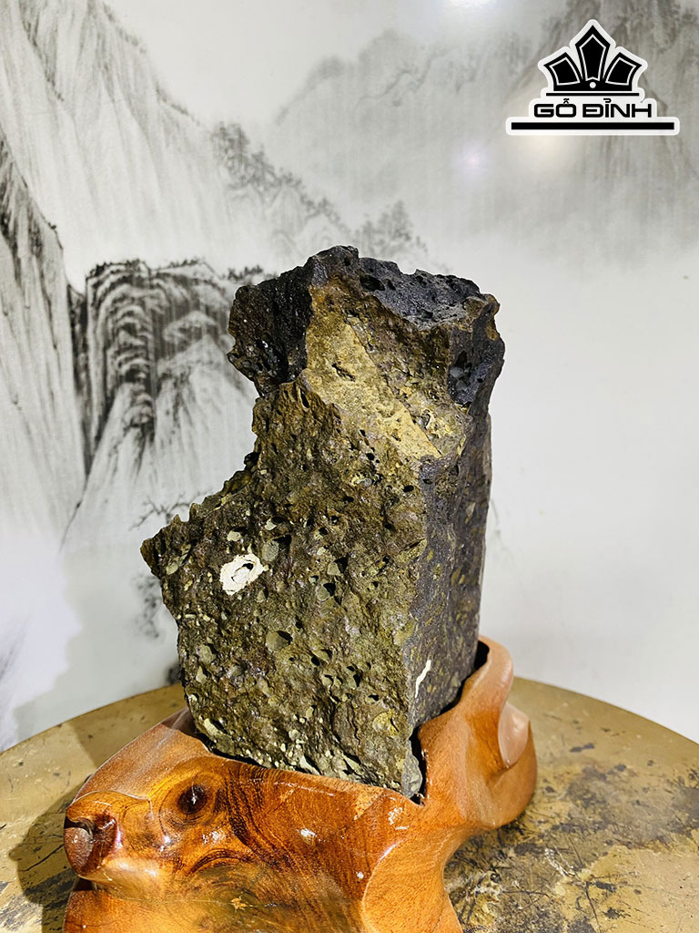 Bông Hoa Ưu Đàm Đá Trầm Tích Cao 22 Ngang 17 (cm) 2,8kg