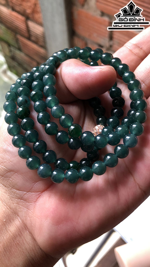 Chuỗi Đá Cẩm Thạch Đường Kính Hạt 7,1 (mm) 64gr