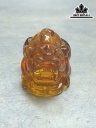 Mặt Dây Chuyền Tỳ Hưu Đá Hổ Phách Cao 32 Ngang 19,6 Sâu 18 (mm) 6,2gr