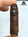 Mặt Dây Chuyền Tỳ Hưu Đá Hổ Phách Cao 53,8 Ngang 25 Sâu 11 (mm) 11gr