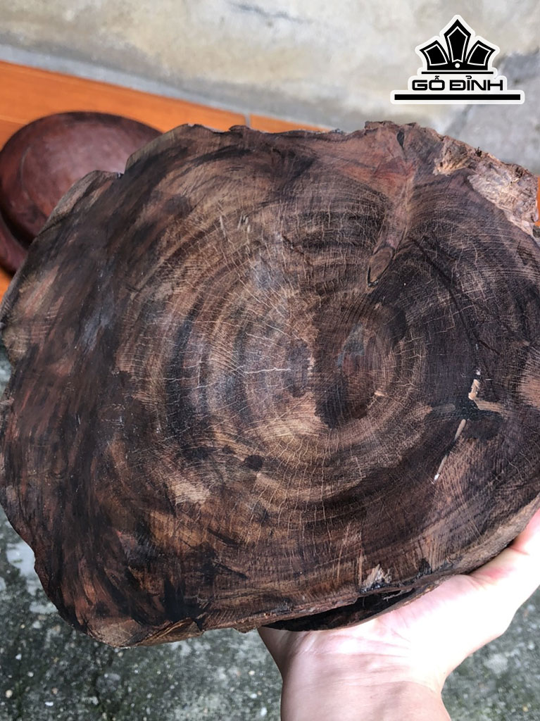 Tượng Đạt Ma Sư Tổ Gỗ Trắc Cao 40 Ngang 24 Sâu 20 (cm)