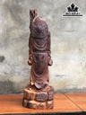 Tượng La Hán Trường My Gỗ Trắc Cao 49 Ngang 17 Sâu 14 (cm)