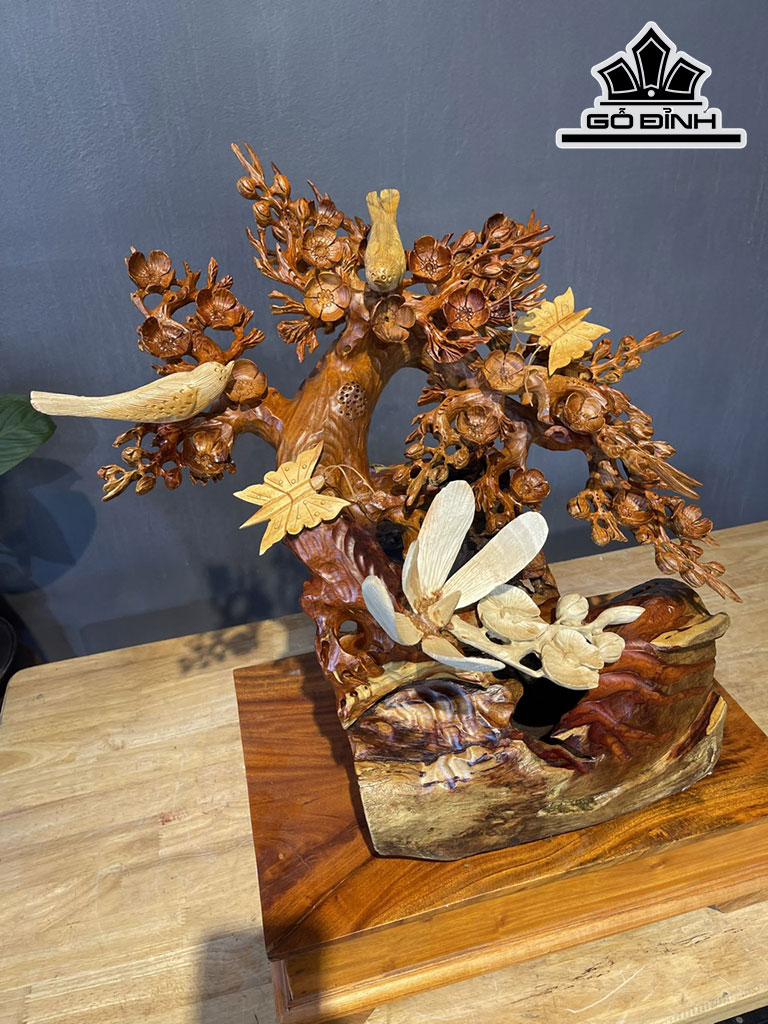 Cây Hoa Mai Gỗ Hương Cao 48 Ngang 50 Sâu 30 (cm)