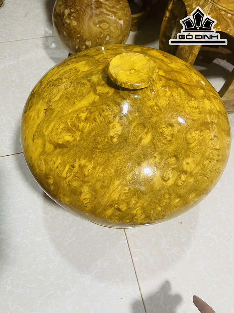 Chum Phú Quý Gỗ Nu Nghiến Cao 25 Đường Kính 38 (cm)