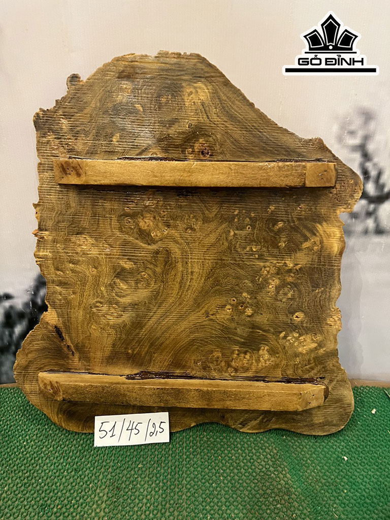 Tranh Chữ Hiếu Gỗ Nu Nghiến Cao 51 Ngang 45 Sâu 2,5 (cm)