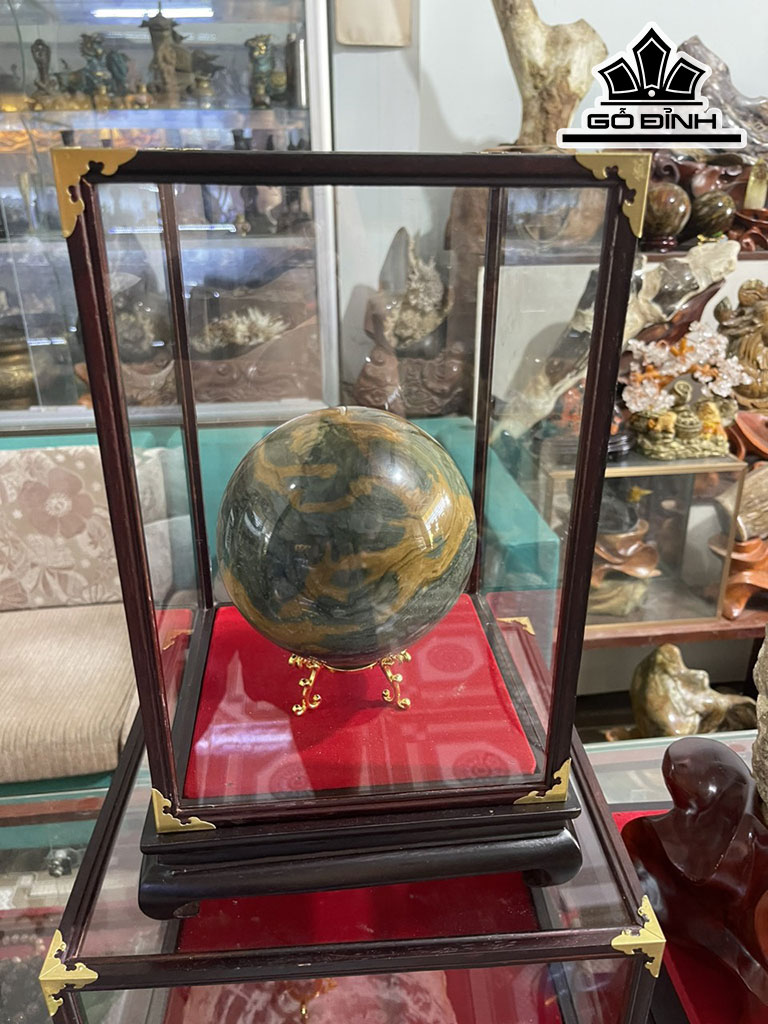 Bi Cầu Đá Canxit Đường Kính 14 (cm) 2,9kg