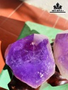 Tác Phẩm Bộ Đá Thạch Anh Tím Cao 17 Ngang 14 (cm) 2kg