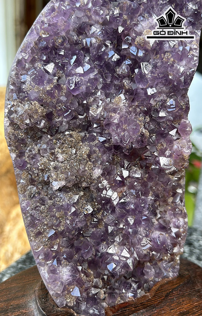 Tinh Thể Đá Thạch Anh Tím Cao 21 (cm) 1,05kg