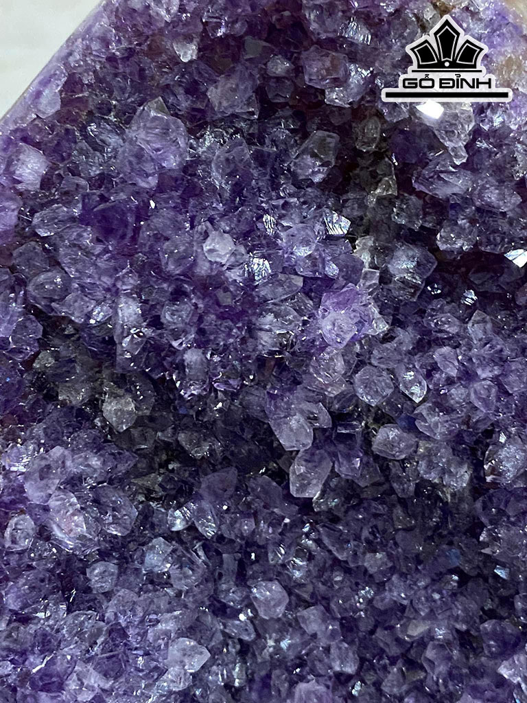 Tinh Thể Đá Thạch Anh Tím Cao 22 Ngang 15 (cm) 2,5kg