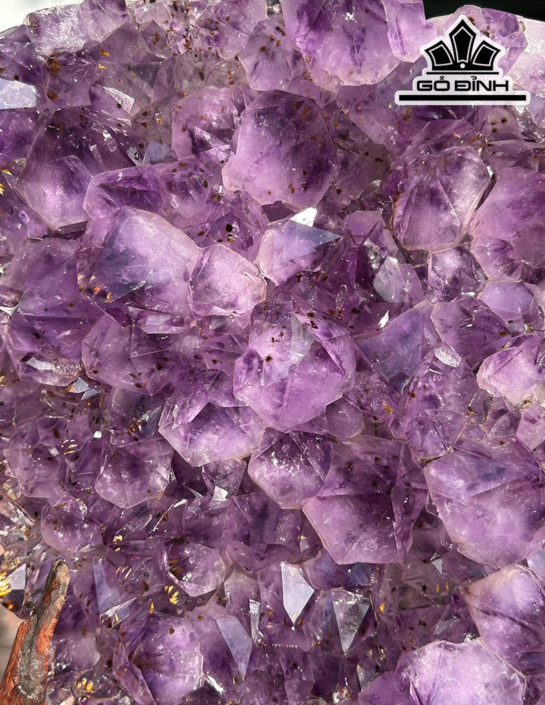 Tinh Thể Đá Thạch Anh Tím Cao 25 Ngang 25 (cm) 5,9kg