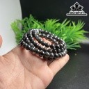 Chuỗi Đá Thạch Anh Tóc Đen Đường Kính Hạt 7 (mm)