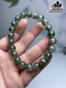 Vòng Tay Đá Thạch Anh Tóc Xanh Đường Kính Hạt 9 (mm)