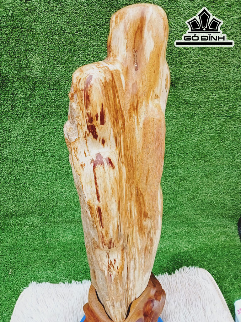 Tác Phẩm Gỗ Hóa Thạch Cao 71 Ngang 15 (cm) 14kg