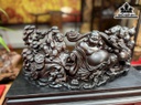 Tượng Phật Di Lặc Gỗ Trắc Ngang 48 Cao 28 Sâu 18 (cm)