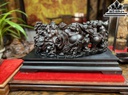 Tượng Phật Di Lặc Gỗ Trắc Ngang 48 Cao 28 Sâu 18 (cm)