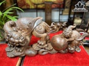 Tượng Tỳ Hưu Gỗ Trắc Ngang 60 Cao 30 Sâu 22 (cm)