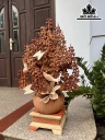 Bình Hoa Mai Lan Gỗ Hương Cao 83 Ngang 50 Sâu 32 (cm)