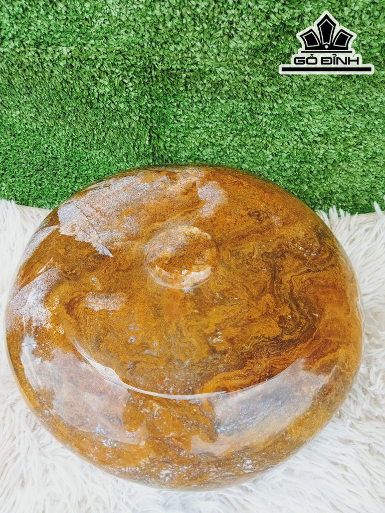 Chum Phú Quý Đá Canxedon Cao 12 Đường Kính 29 (cm) 11,5kg
