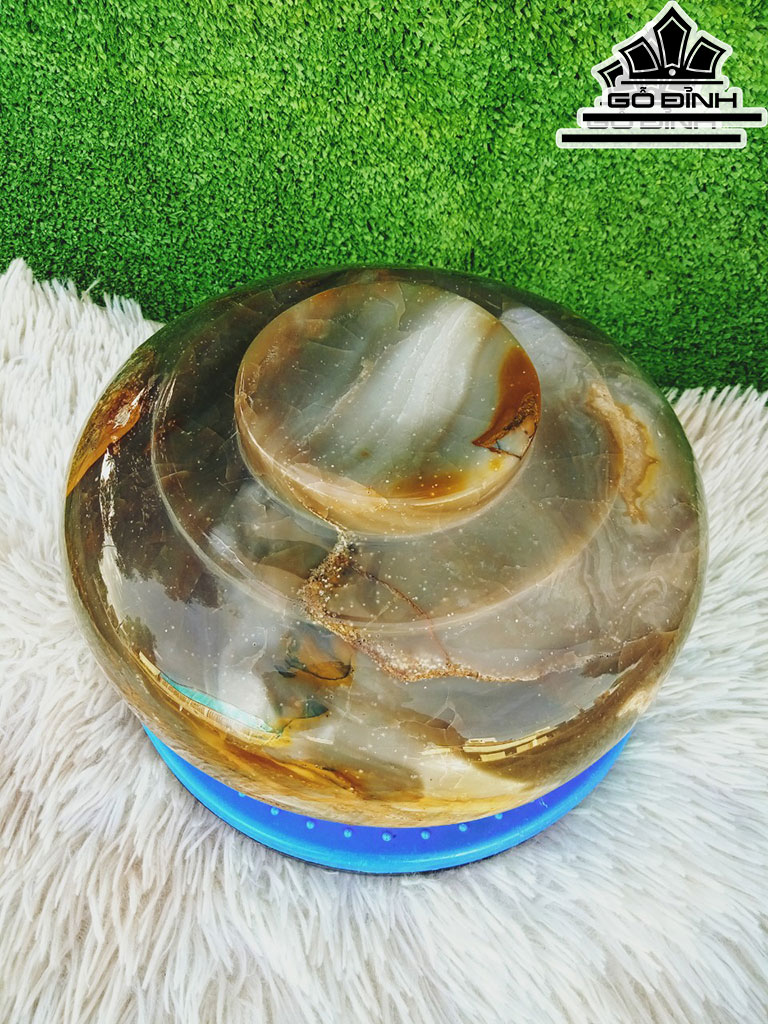 Chum Phú Quý Đá Opal Cao 13 Đường Kính 24 (cm) 8,2kg