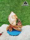Tác Phẩm Đá Mã Não Cao 31 Ngang 15 (cm) 4,5kg
