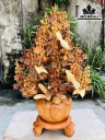 Bình Hoa Gỗ Hương Cao 83 Ngang 52 Sâu 32 (cm)