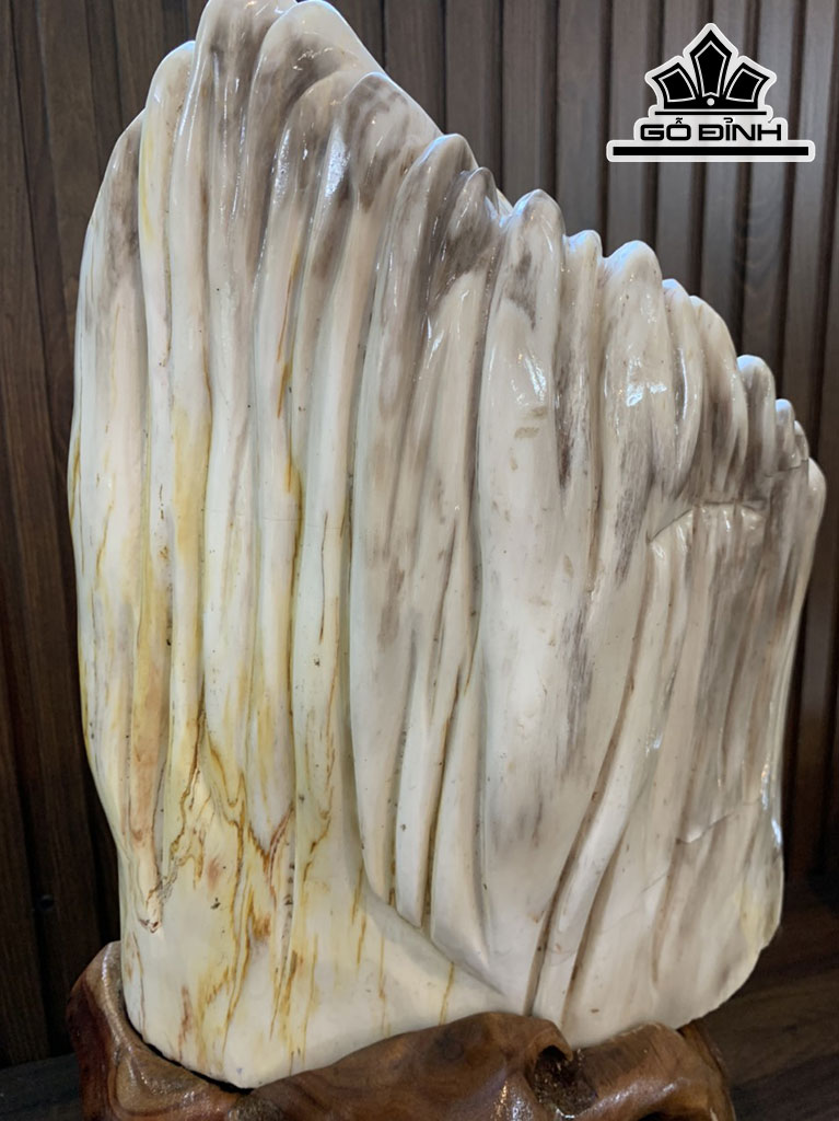 Tác Phẩm Gỗ Hóa Thạch Cao 54 Ngang 30 (cm) 10kg