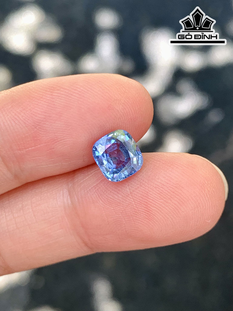 Viên Ngọc Đá Spinel Cao 6,5 Ngang 6 Sâu 3,5 (mm) 1,48cts