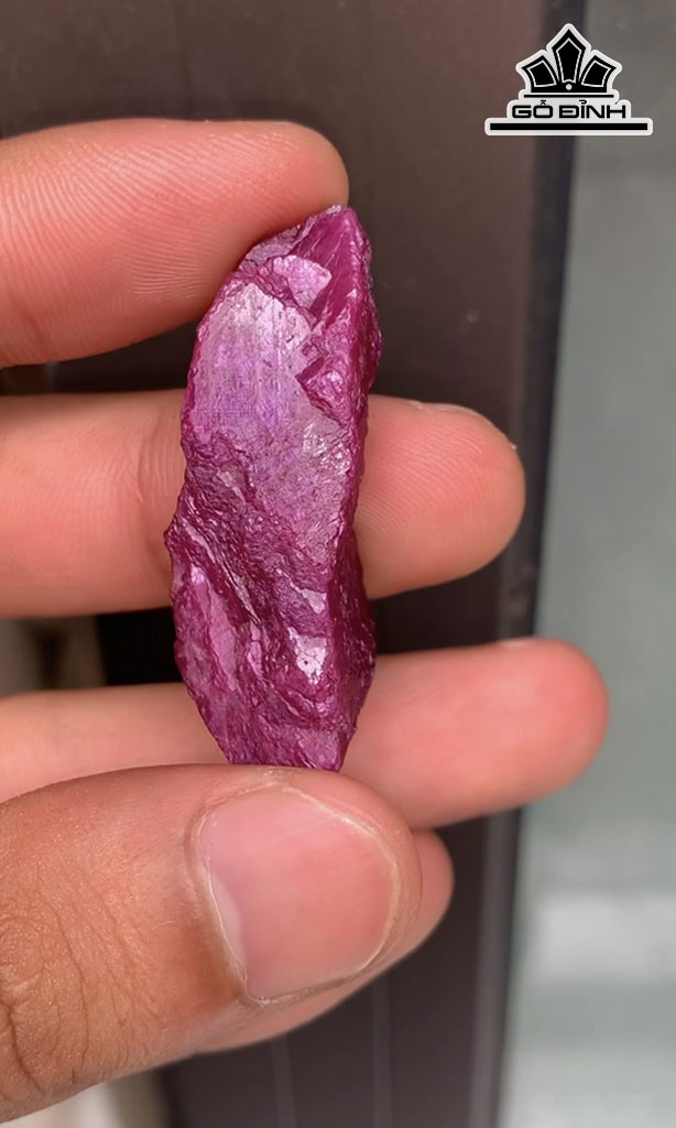 Mặt Dây Chuyền Đá Ruby 58cts