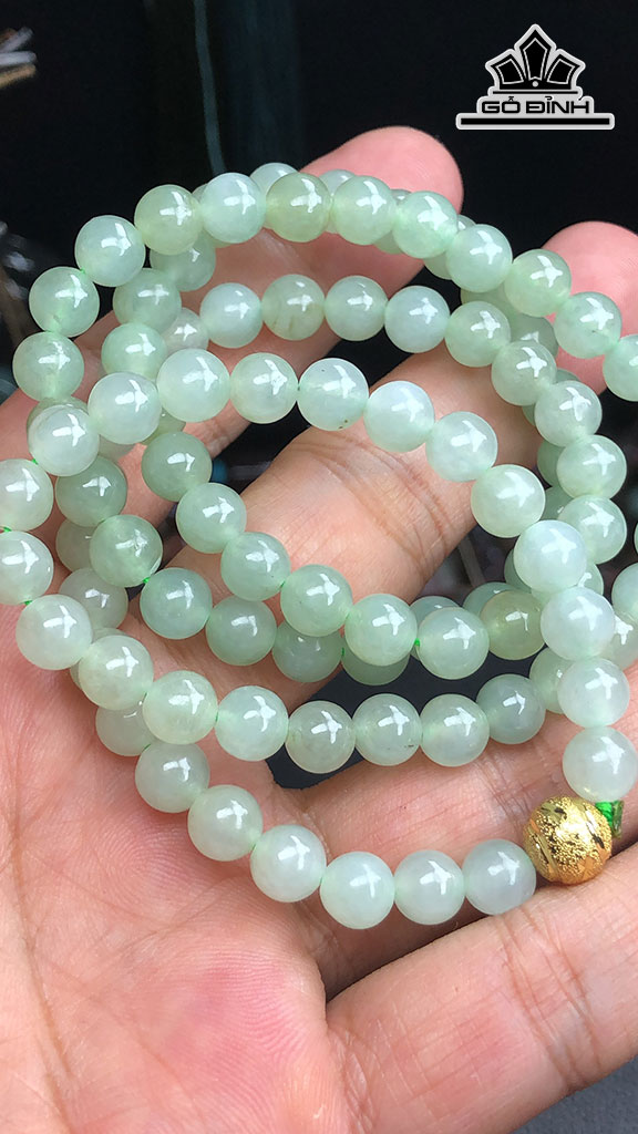 Chuỗi Đá Cẩm Thạch Đường Kính Hạt 6,8 (mm) 50gr