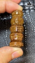 Mặt Dây Chuyền Đá Thạch Anh Tóc Nâu Cao 50 Ngang 18 Sâu 15,6 (mm) 22,8gr