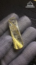 Mặt Dây Chuyền Đá Thạch Anh Tóc Vàng Cao 46 Ngang 12,8 Sâu 7,6 (mm) 8,5gr