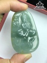 Mặt Dây Chuyền Quan Âm Đá Cẩm Thạch Cao 58 Ngang 36 Sâu 6 (mm) 19gr