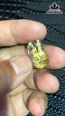 Mặt Dây Chuyền Tỳ Hưu Đá Thạch Anh Tóc Vàng Cao 20 Ngang 11,8 Sâu 11,8 (mm) 5,5gr