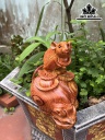 Tượng Chuột Phong Thủy Gỗ Cẩm Cao 21 Ngang 17 Sâu 15 (cm)