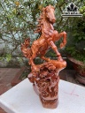 Tượng Ngựa Phong Thủy (Nhất Mã Phi Thiên) Gỗ Cẩm Cao 56 Ngang 35 Sâu 18 (cm)