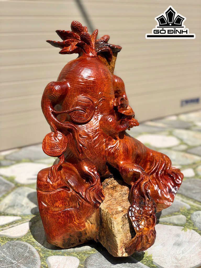 Củ Sâm Gỗ Hương Cao 47 Ngang 33 Sâu 30 (cm)