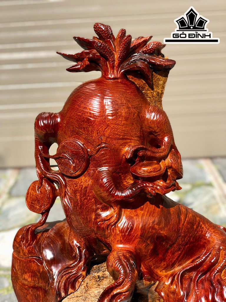 Củ Sâm Gỗ Hương Cao 47 Ngang 33 Sâu 30 (cm)