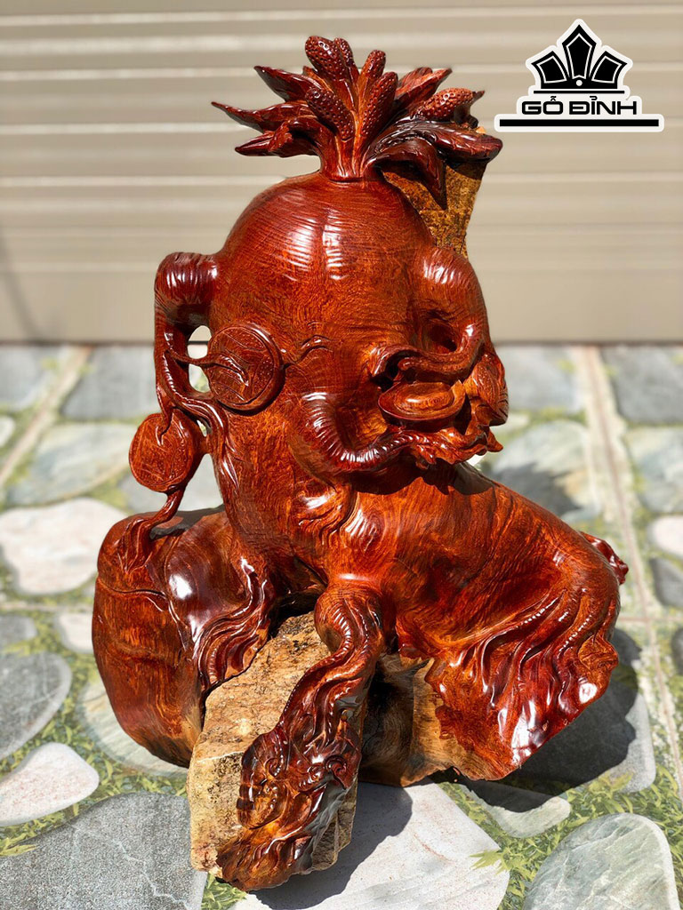 Củ Sâm Gỗ Hương Cao 47 Ngang 33 Sâu 30 (cm)