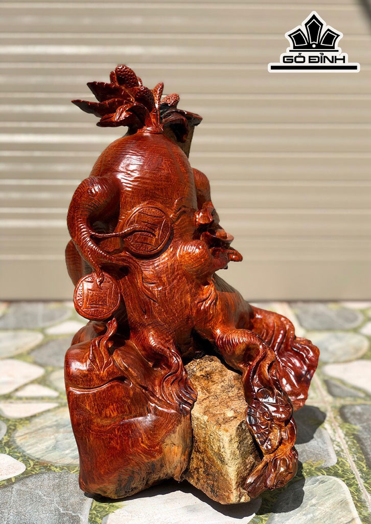 Củ Sâm Gỗ Hương Cao 47 Ngang 33 Sâu 30 (cm)