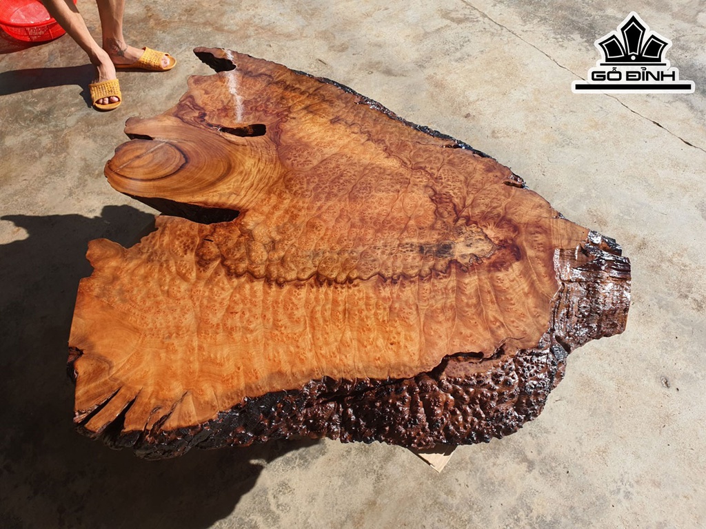 Mặt Bàn Gỗ Nu Xá Xị Cao 100 Ngang 100 Sâu 10 (cm)