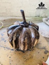 Tác Phẩm Quả Bí Ngô Gỗ Hóa Ngọc Cao 20 Ngang 21 (cm) 7,4kg