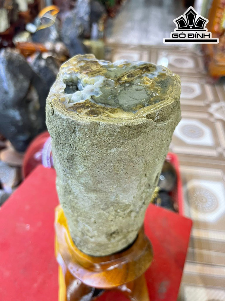 Tác Phẩm Gỗ Hóa Thạch Cao 28 (cm) 3,4kg