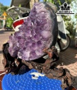 Tinh Thể Đá Thạch Anh Tím Cao 28 Ngang 35 (cm) 5,9kg
