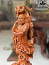 Tượng Đạt Ma Sư Tổ Gỗ Sưa Cao 60 Ngang 20 Sâu 17 (cm)