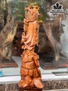 Tượng Đạt Ma Sư Tổ Gỗ Sưa Cao 60 Ngang 20 Sâu 17 (cm)