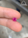 Viên Ngọc Đá Ruby Cao 5,5 Ngang 5 Sâu 3,2 (mm) 0,8cts