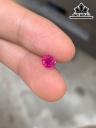 Viên Ngọc Đá Ruby Cao 5,5 Ngang 5 Sâu 3,2 (mm) 0,8cts