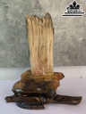 Tác Phẩm Gỗ Hóa Thạch Cao 36 Ngang 33 (cm) 3kg